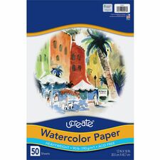 UCreate Watercolor Paper [PAPER;WATERCOLOR;12X18;WE-PK]