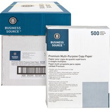 Business Source Premium Multipurpose Copy Paper [PAPER;COPY;20#;92BRT;8.5X11-CT]