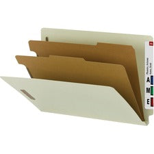 Smead Legal Recycled Classification Folder [FOLDER;CLSSFC;LGL;2DIV;GYGN-SMD15333]