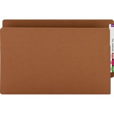 Smead Straight Tab Cut Legal Recycled File Pocket [POCKET;FILE;XWIDE;RDRPE;LGL-BX]