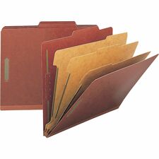 Nature Saver 2/5 Tab Cut Letter Recycled Classification Folder [FOLDER;CLASSF;LTR;3"EX;3DIV-MRTIMTE689]