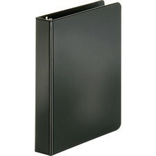 Business Source Basic Round Ring Binder [BINDER;8.5X5.5";ROUND;1";BK-EA]