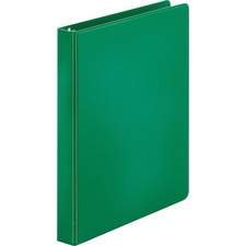 Business Source Basic Round Ring Binder [BINDER;ECONOMY;RND;1";GN-EA]