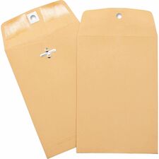 Business Source Heavy-duty Clasp Envelopes [ENVELOPE;CLASP;HVYDTY;5X7.5-BX]