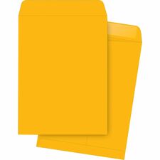 Business Source Kraft Gummed Catalog Envelopes [ENVELOPE;CATALOG;9.5X12.5-BX]