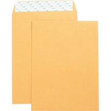 Business Source Self Adhesive Kraft Catalog Envelopes [ENVELOPE;CATLG;SELFSL;9X12-BX]