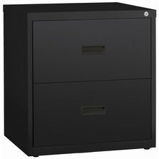 Lorell Value Lateral File - 2-Drawer [FILE;LAT;2DR;30";BK-EA]