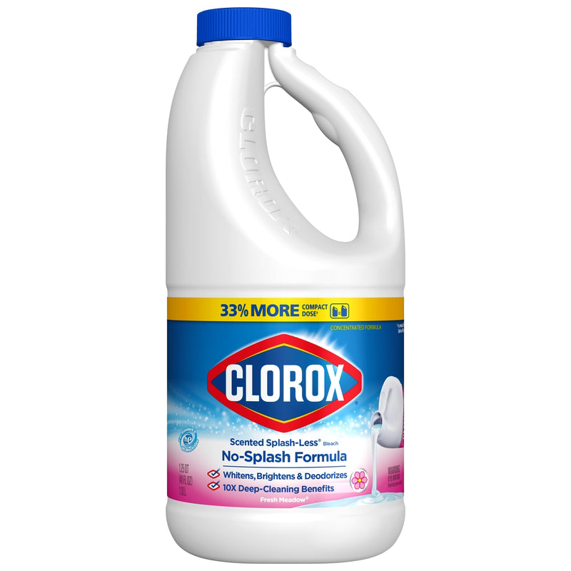 CLOROX - Clorox Splash-Less Fresh Meadow Scent Bleach 40 oz - Case of 6