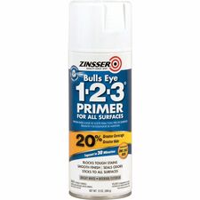 Rust-Oleum Bulls Eye 1-2-3 Water-Based Primer - 1 Each - White