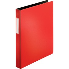 Business Source Slanted D-ring Binders [BINDER;LBLHLDR;SLANT;1";RD-EA]
