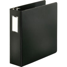 Business Source Slanted D-ring Binders [BINDER;LBLHLDR;SLANT;3";BK-EA]