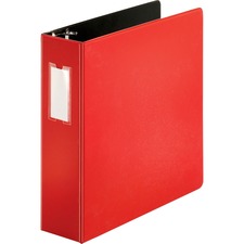 Business Source Slanted D-ring Binders [BINDER;LBLHLDR;SLANT;3";RD-EA]