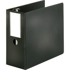 Business Source Slanted D-ring Binders [BINDER;LBLHLDR;SLANT;5";BK-EA]
