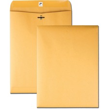 Business Source Kraft Envelopes [ENVELOPE;CLASP;9X12;KRAFT-BX]