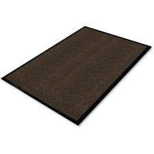 Genuine Joe Gold Dual-Rib Hard Surface Floor Mat [MAT;RIB;DUAL;CHOCOLATE;3X5-EA]