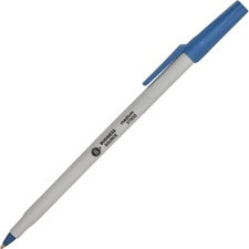 Business Source Medium Point Ballpoint Stick Pens [PEN;BALLPOINT;STICK;MED;BE-DZ]
