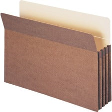 Smead Straight Tab Cut Legal Recycled File Pocket [POCKET;EXP;STRT;LGL;3.5;RCY-BX]