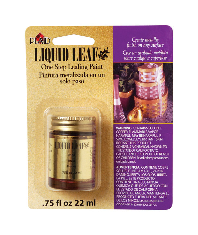 PLAID - Plaid Metallic Brass Glaze 0.8 oz