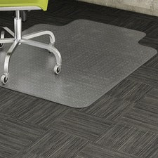 Lorell Wide Lip Low-pile Chairmat [CHAIRMAT; DURA ST. 45X53-EA]