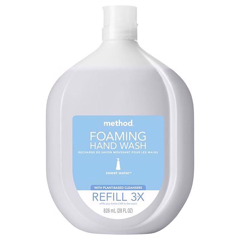 METHOD - Method Sweet Water Scent Antibacterial Foam Hand Soap Refill 28 oz - Case of 4