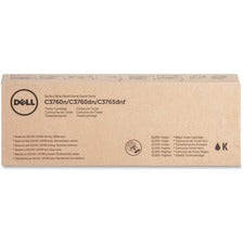 Dell Original Laser Toner Cartridge - Black - 1 Each - 11000 Pages