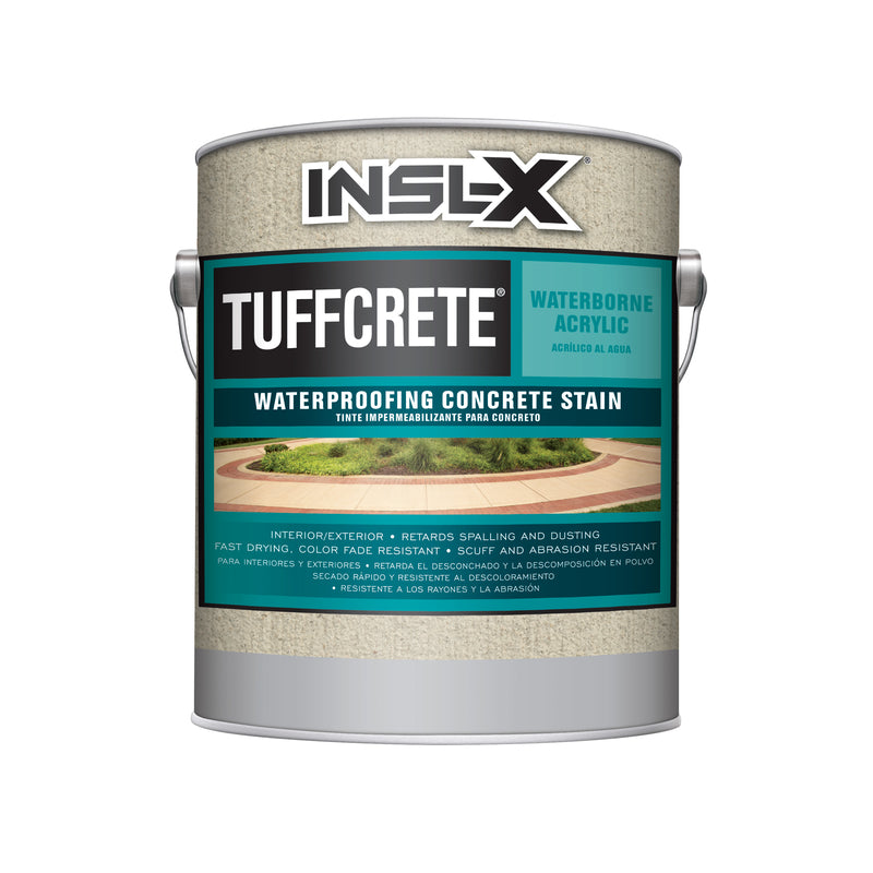 INSL-X - Insl-X TuffCrete Gray Pearl Water-Based Acrylic Waterproofing Concrete Stain 1 gal [CCST230899-01]