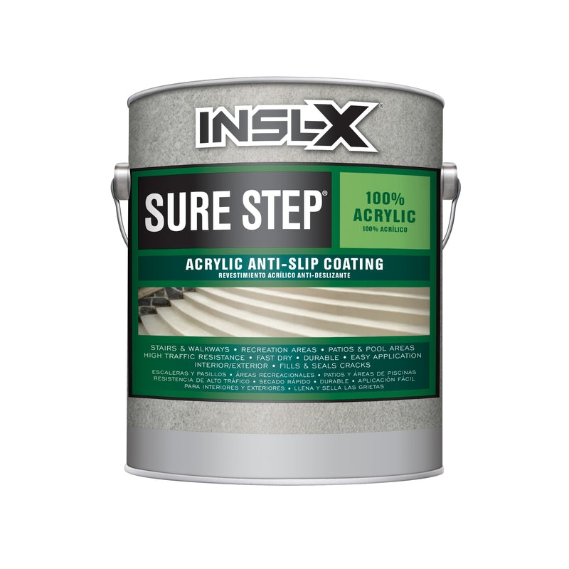 INSL-X - Insl-X Sure Step Flat Light Gray Water-Based Anti-slip Coating 1 gal