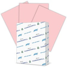 Hammermill Colors Recycled Copy Paper - Pink [PAPER;COPY;24#;8.5X11;PINK-RM]