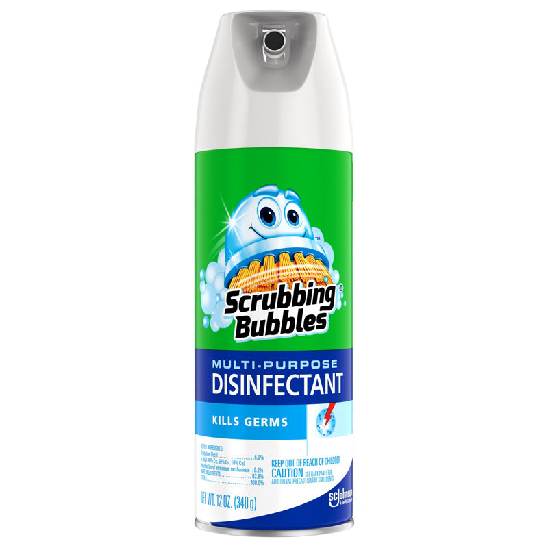 SCRUBBING BUBBLES - Scrubbing Bubbles Fresh Scent Disinfectant 12 oz 1 pk - Case of 12