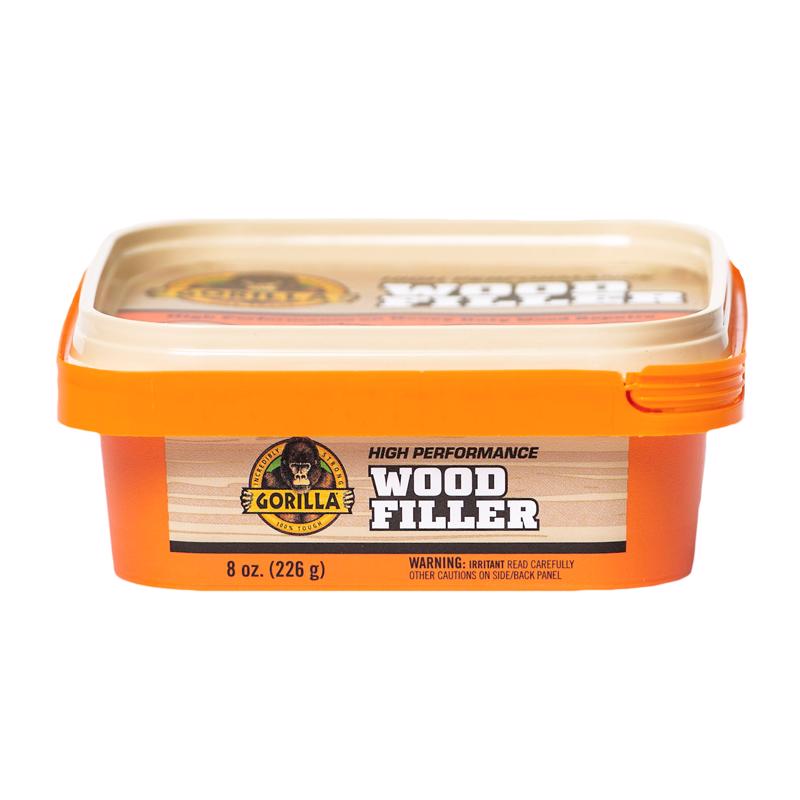 GORILLA - Gorilla Natural Wood Filler 8 oz - Case of 4