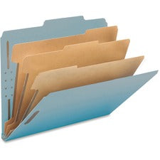 Smead 2/5 Tab Cut Letter Recycled Classification Folder [FOLDER;CLASSF;LTR;3DIV;BE-BX]