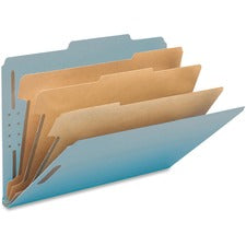 Smead 2/5 Tab Cut Legal Recycled Classification Folder [FOLDER;CLASSF;LGL;3DIV;BE-BX]