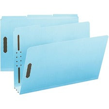 Smead 1/3 Tab Cut Legal Recycled Fastener Folder [FOLDER;FSTNR;3";LGL;1/3;BE-BX]