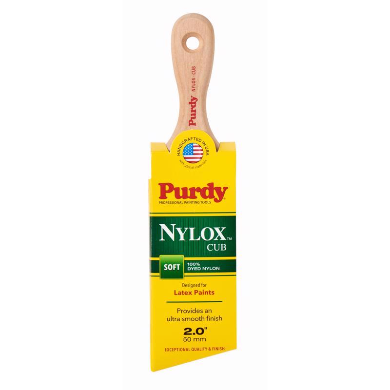 PURDY - Purdy Nylox Cub 2 in. Soft Angle Trim Paint Brush