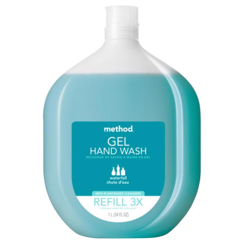 METHOD - Method Waterfall Scent Gel Hand Wash Refill 34 oz - Case of 4