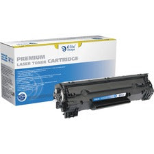 Elite Image Remanufactured MICR Laser Toner Cartridge - Alternative for HP 85A (CE285A) - Black - 1 Each [CRTDG;MICR;HPCE285A;BK;1.6K-EA]