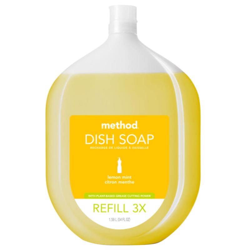 METHOD - Method Lemon Mint Scent Liquid Dish Soap Refill 54 oz 1 pk - Case of 4