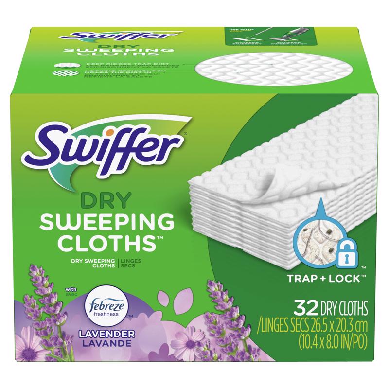 SWIFFER - Swiffer Sweeper 5.4 in. Dry Microfiber Dust Mop Refill 32 pk [80374616]