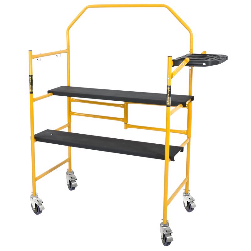 METALTECH - Metaltech Jobsite Steel Black/Yellow Scaffolding 1 pk