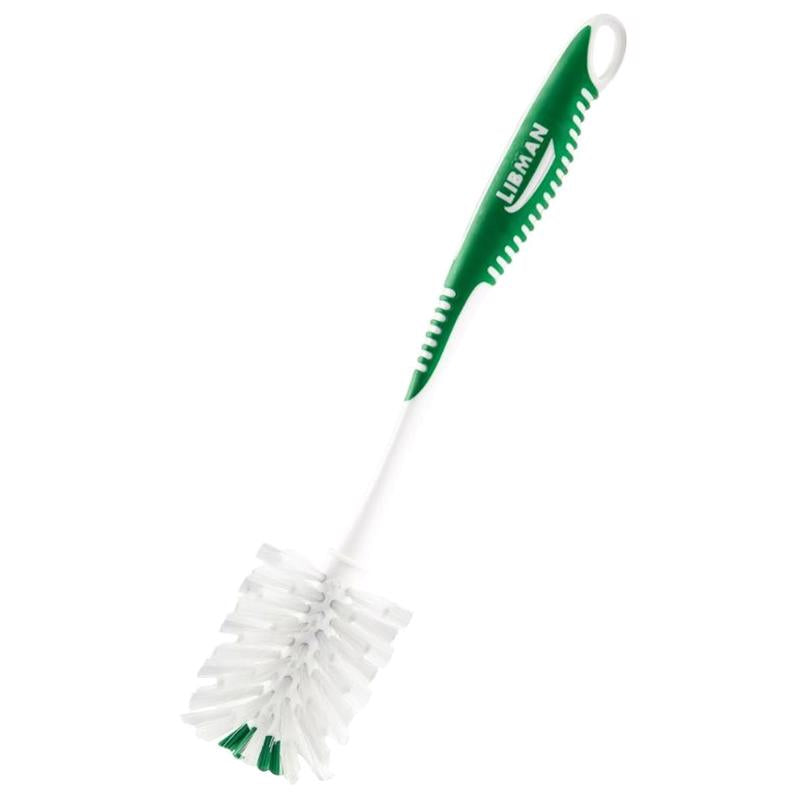 LIBMAN - Libman 2.5 in. W Soft Bristle 12 in. Plastic/Rubber Handle Bottle Brush - Case of 6