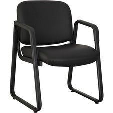 Lorell Upholstered Guest Chair [CHAIR; GUEST; LEATHER-EA]