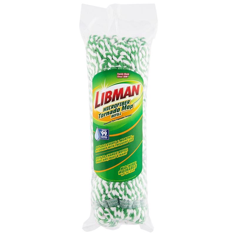 LIBMAN - Libman Tornado Wet Microfiber Mop Refill 1 pk