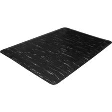 Genuine Joe Marble Top Anti-fatigue Mats [MAT;TOP;MARBLE;BLK-EA]
