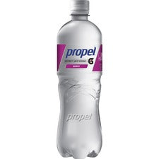 Propel Zero Quaker Foods Flavored Water Beverage - 24 fl oz (710 mL) - 12 / Carton [WATER;FLAVORED;PROPEL;BERRY-CT]