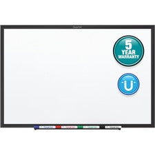 Quartet Classic Magnetic Whiteboard [BOARD;DE;MAG;8X4;BK-EA]