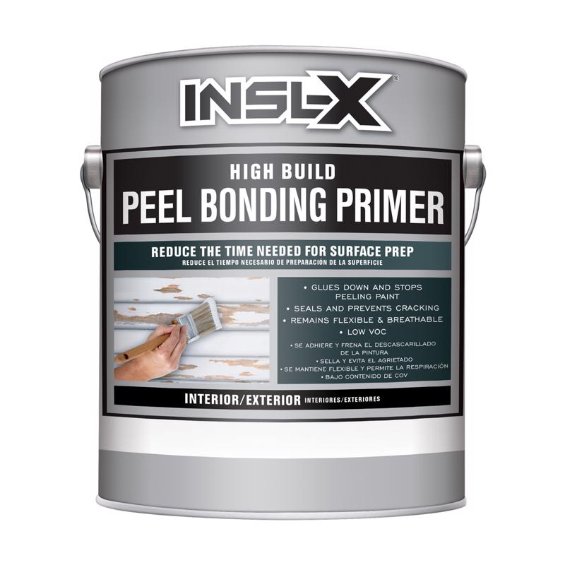 INSL-X - Insl-X White Flat Water-Based Acrylic High Build Primer/Sealer/Bonder 1 gal - Case of 4