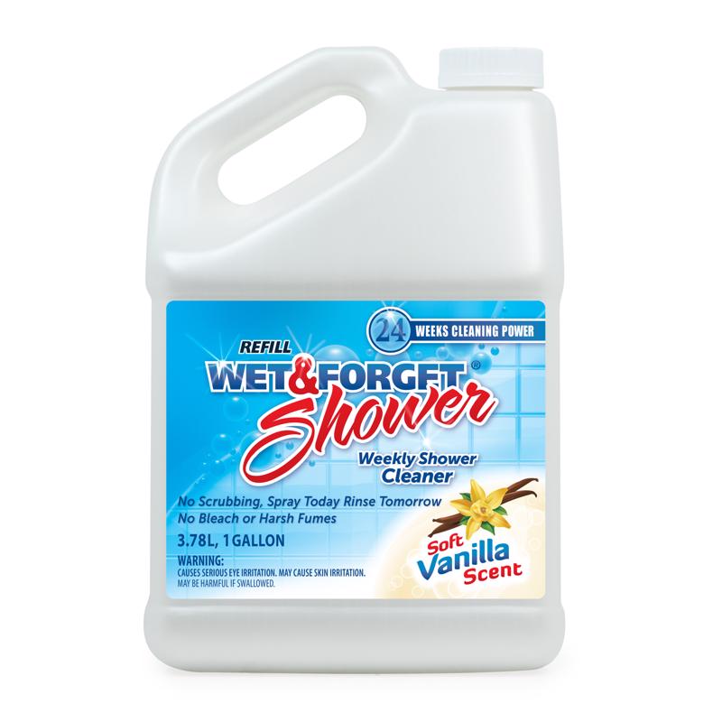 WET & FORGET - Wet & Forget Vanilla Scent Shower Cleaner 1 gal Liquid