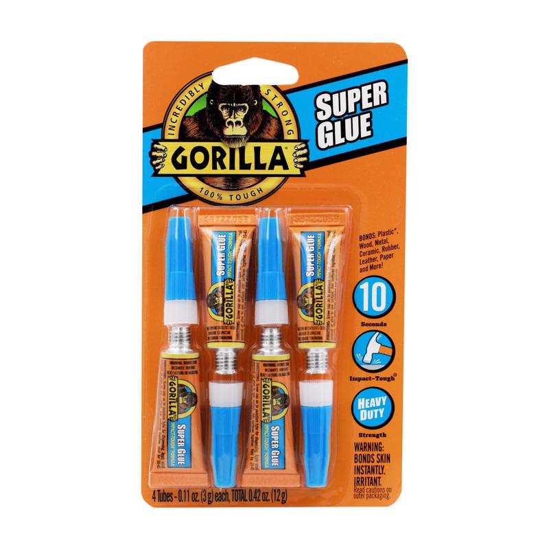 GORILLA - Gorilla High Strength Super Glue 0.11 oz - Case of 10 [105800]