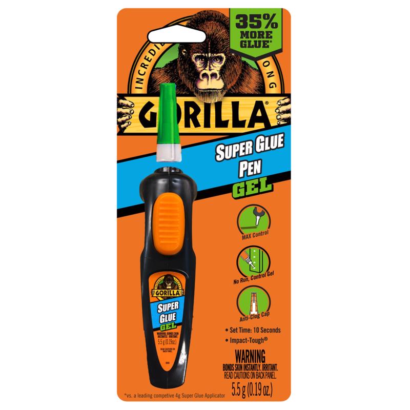 GORILLA - Gorilla High Strength Super Glue Pen 0.19 oz - Case of 6