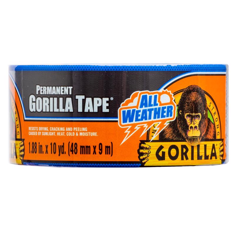 GORILLA - Gorilla All Weather 1.88 in. W X 10 yd L Tape Black - Case of 6